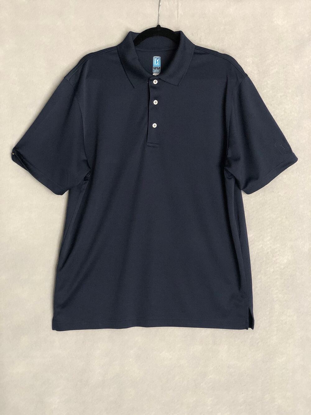 PGA Tour Polo Airflux Navy Men's Large